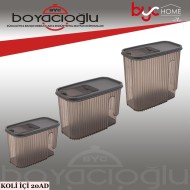 HEREVİN 161103-012 ERZAK SAKLAMA KABI 2,4LT