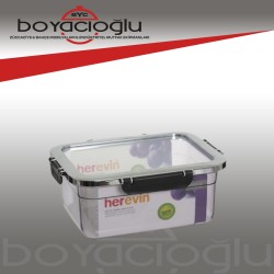 HEREVİN 161420-520 2,2LT KROM KİLİTLİ SAKLAMA