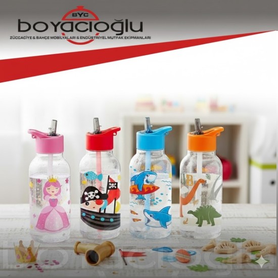 HEREVİN 161807-855 PİPETLİ MATARA 460ML