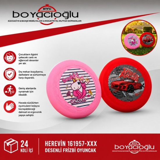 HEREVİN 161957-XXX DESENLİ FRİZBİ OYUNCAK