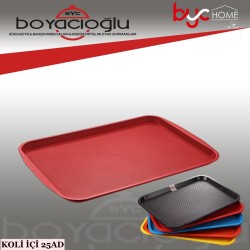 KURT PLASTİK SERVİS PLASTİK TEPSİ 32X44 ABS