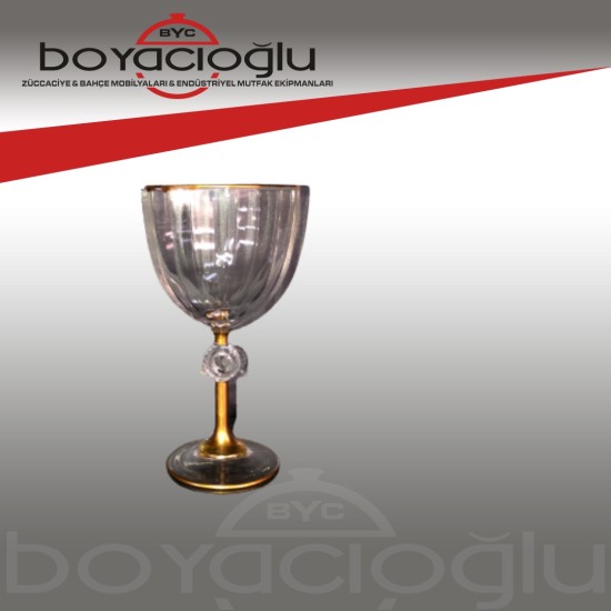 USTA 440303 METALİK AMORE KADEH USTA 440303 METALİK AMORE KADEH