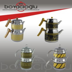 PEGASUS KLARA DESENLİ ÇAYDANLIK ORTA