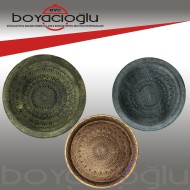 VİZYON LÜX İŞLEMELİ PLS  TEPSİ 34CM