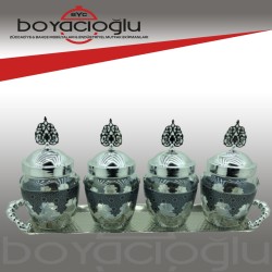 KISMET ŞEHRİYAR 4LÜ İSTEME KAVANOZU