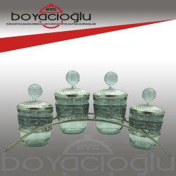 KISMET BOĞAZİÇİ 4LÜ İSTEME KAVANOZU