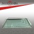GÜMÜŞ BURGULU AYNALI TEPSİ  ORTA 30CM