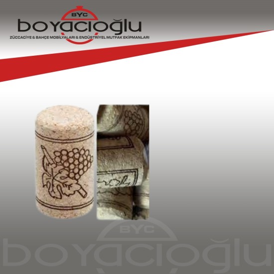 DÜZ ŞARAP MANTAR BÜYÜK  MAKİNE