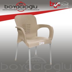 MEVSİM PARİS KOLTUK ECO METAL AYAK -CAPPUÇİNO