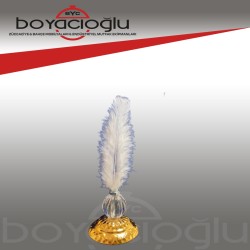 DEKORATİF TAŞLI TÜY