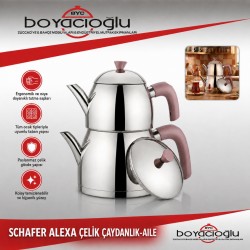 SCHAFER ALEXA ÇELİK ÇAYDANLIK-AİLE