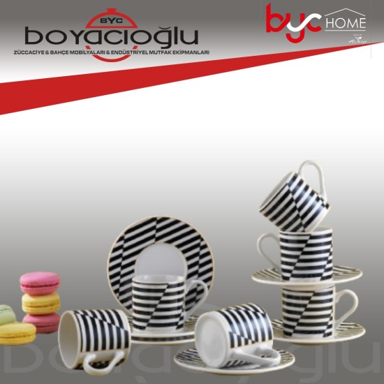 SCHAFER SIY01 FUN 6LI KAHVE FİNCAN TK SCHAFER SIY01 FUN 6LI KAHVE FİNCAN TK