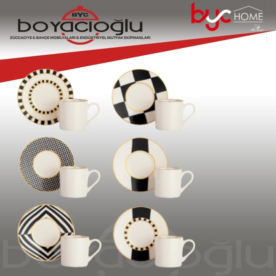 SCHAFER SIY02 FUN 6LI KAHVE FİNCAN TK SCHAFER SIY02 FUN 6LI KAHVE FİNCAN TK