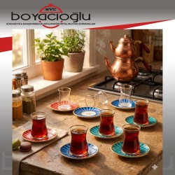 SCHAFER PIRIL 6LI ÇAY SETİ