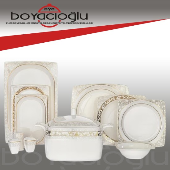 SCHAFER TILSIM YEMEK TAKIMI-60PRÇ