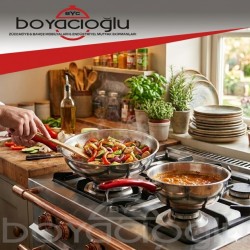 GÜLSAN MAKSİ ÇELİK TAVA 30CM