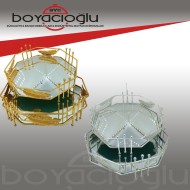 JOKER ALTIGEN AYNALI TEPSİ 2Lİ