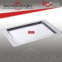 REİS HASIR METAL ÇAY TEPSİ