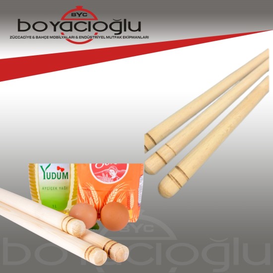 AHŞAP OKLAVA KALIN 100CM