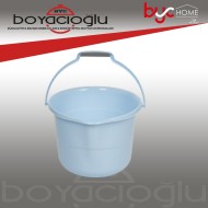 ÖZKALE OLUKLU RENKLİ TEMİZLİK KOVA 4NO 15LT