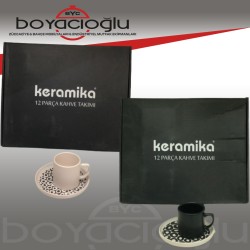 KERAMİKA NORDİC 6LI KAHVE FİNCAN TK