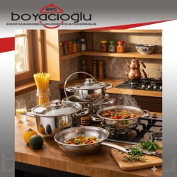 GÜLSAN MEGA TENCERE SET 9PRÇ