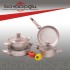 TUNA BURCU GRANİT TENCERE SET 7PRÇ BAKALİT KULB