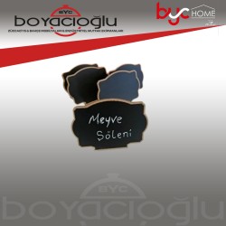SİYAH ÜRÜN ETİKETİ