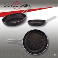 TUNA SEVDE GRANİT TAVA 28CM METAL SAP