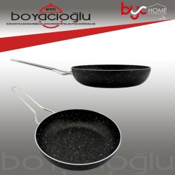 TUNA SEVDE GRANİT TAVA 30CM METAL SAP