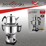 ARMAĞAN SADE SEMAVER BÜYÜK 6LT 60 BARDAK