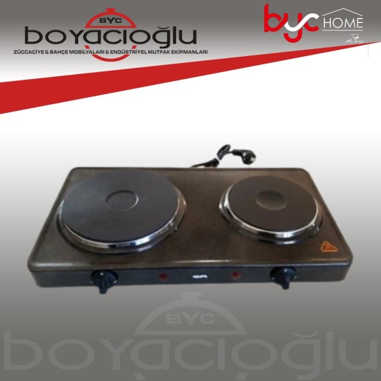 MUPA ÇİFTLİ PLEYT OCAK 1500W+1000W