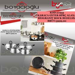 KARACA OYTER 8PRÇ ALANA BİOGRANİT ROCK BEDELSİZ