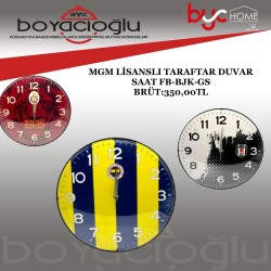 MGM LİSANSLI TARAFTAR SAAT FB-BJK-GS