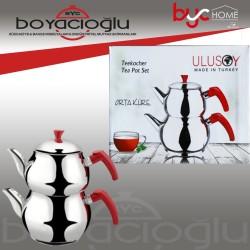ULUSOY KÜRE ÇELİK ÇAYDANLIK AİLE TEK KPK