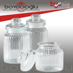 JAHAN VİVA ÇİZGLİ VAKUM KAVANOZ KÇK