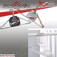 ASKICIM METAL ELBİSE ASKI 10LU KROM ASKICIM METAL ELBİSE ASKI 10LU KROM