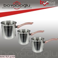 NERGİZ ÇELİK CEZVE NO:6 550cc