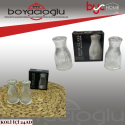 HIGH GLASS CAM İKİLİ TUZLUK