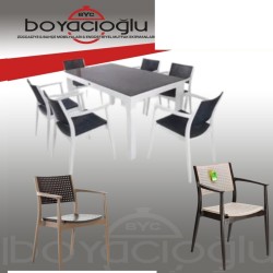 SAĞLAM IRMAK 90X150 CAMLI MASA TAKIMI
