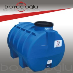 YATAY TANK İÇİ BEYAZ 2000LT s