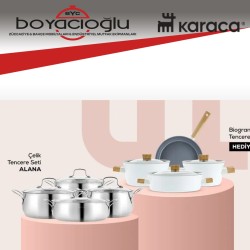 KARACA 7PRÇ SWİSS ALANA ARENA 8PRÇ HEDİYE