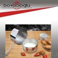 PASLANMAZ TEL SAP KAÇEROLA SOSLUK 14CM PASLANMAZ TEL SAP KAÇEROLA SOSLUK 14CM