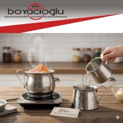 ALÜMİNYUM ELÇE YUMURTA HAŞLAMA MAŞRAPA BÜYÜK