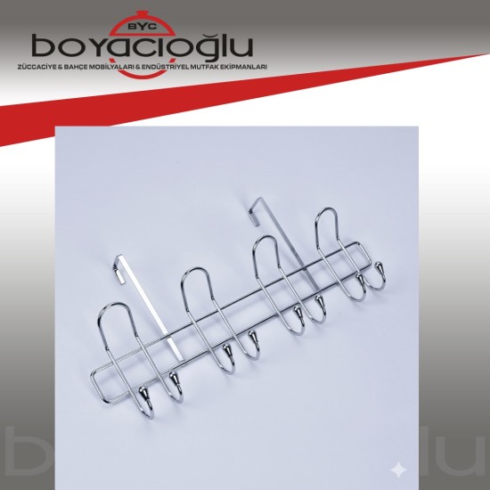 ECE METAL KROM KAPI ARKASI ASKI 6LI ECE METAL KROM KAPI ARKASI ASKI 6LI