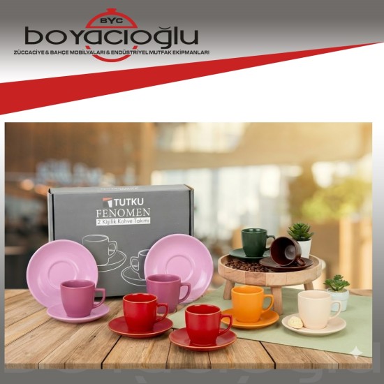 TUTKU FENOMEN 2Lİ KAHVE FİNCAN TK