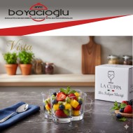 LA CUPPA VİSTA 6LI CAM KASE