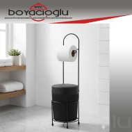 PASLANMAZ KOVALI WC KAĞITLIK