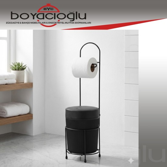 PASLANMAZ KOVALI WC KAĞITLIK