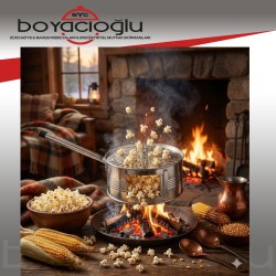 NOSTAJİK MISIR DARI PATLATMA TENCERESİ